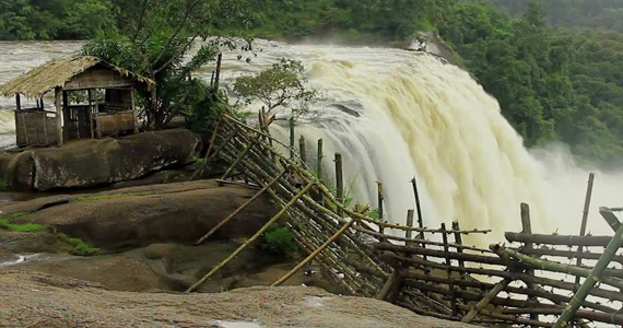 Athirapally Falls Overflow